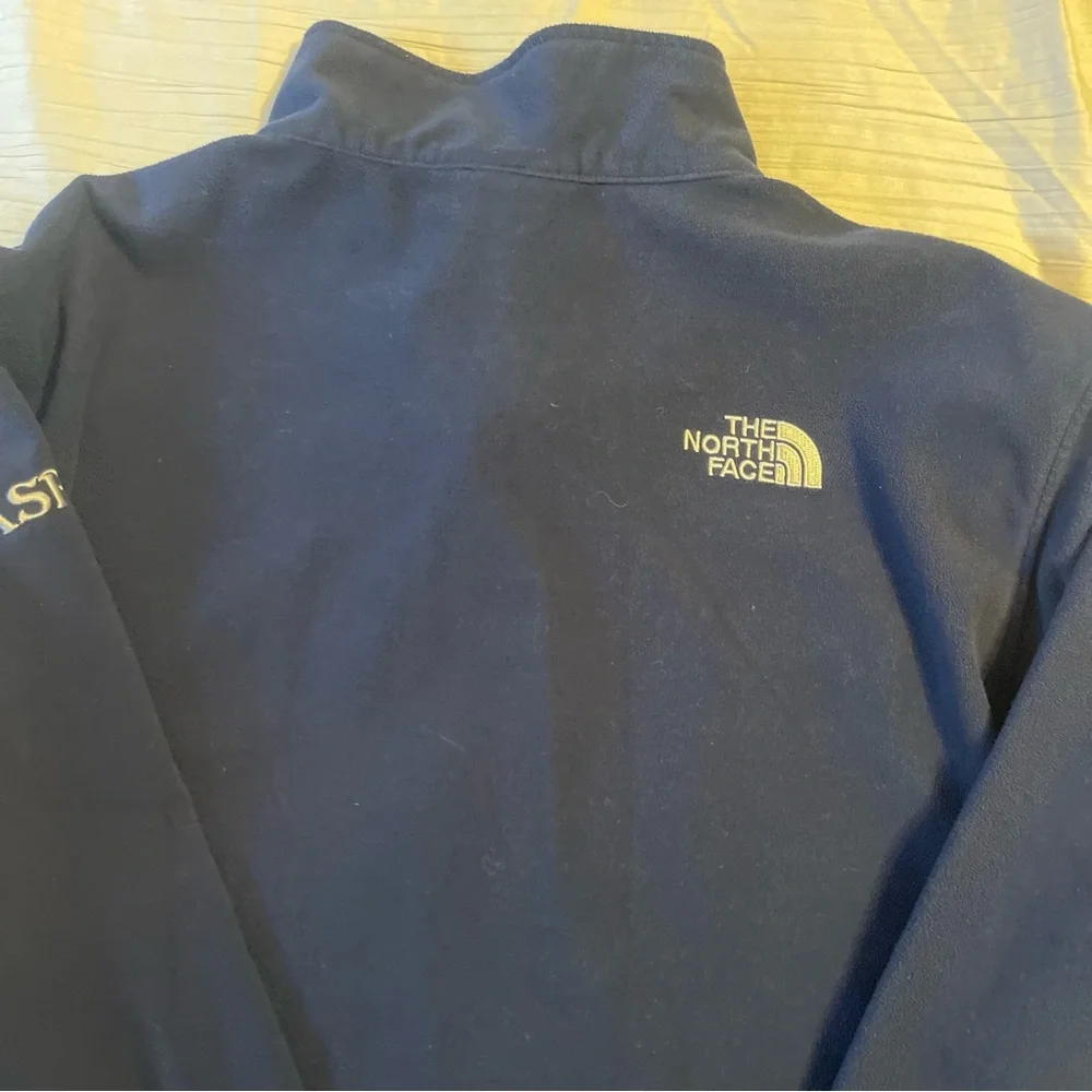 The North Face navy blue‎ fleece jacket size medium